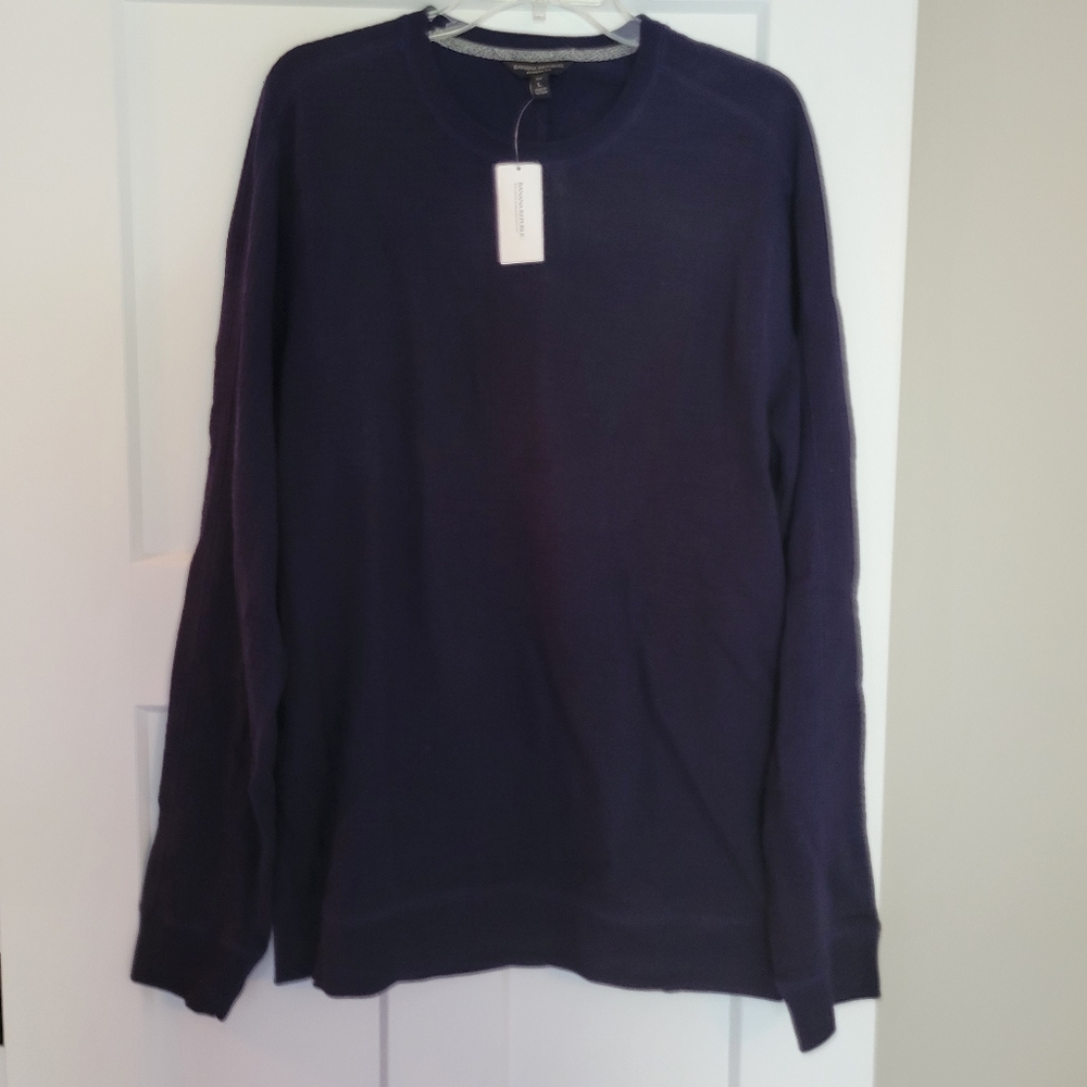 Banana Republic Men's Waffle Knit Sweater